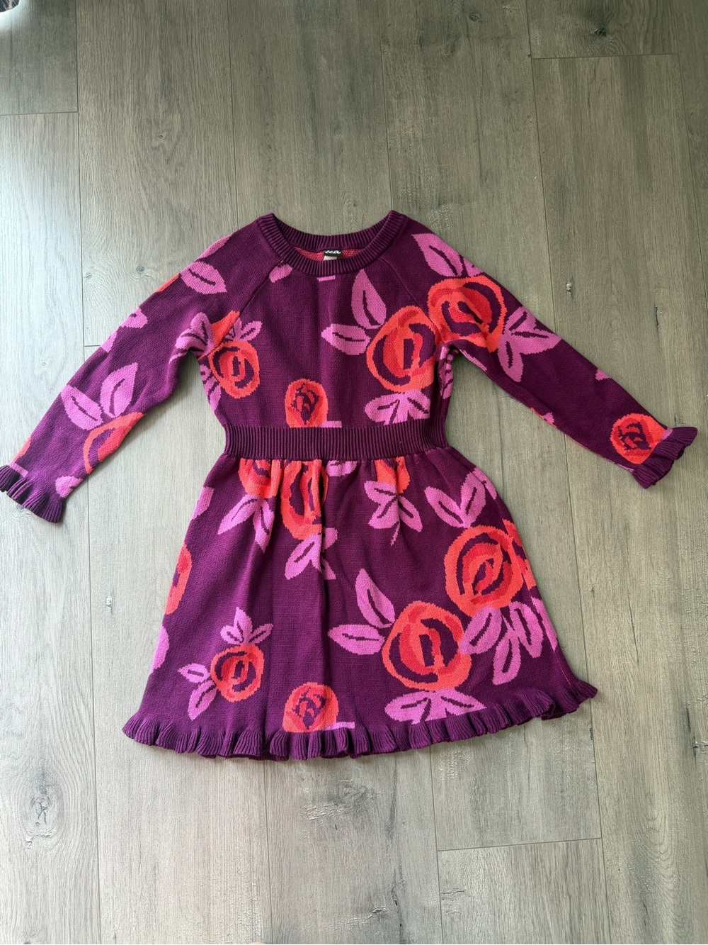 Tea Collection Girls sweater dress - size 6